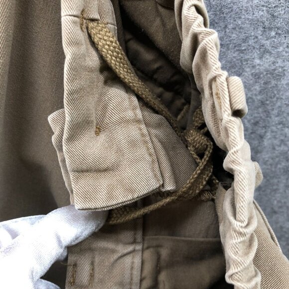 Uniqlo Chino Jogger Pants Mens M (30-33) Tan Beige Stretch Drawstring - Picture 9 of 10